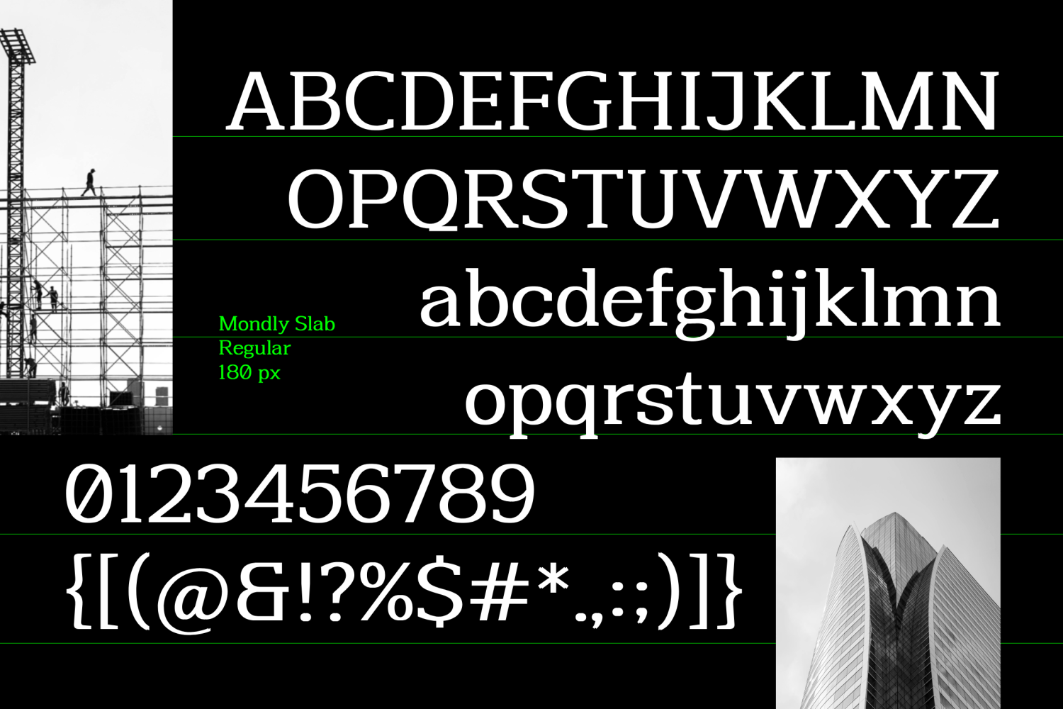 Mondly Font Poster #1