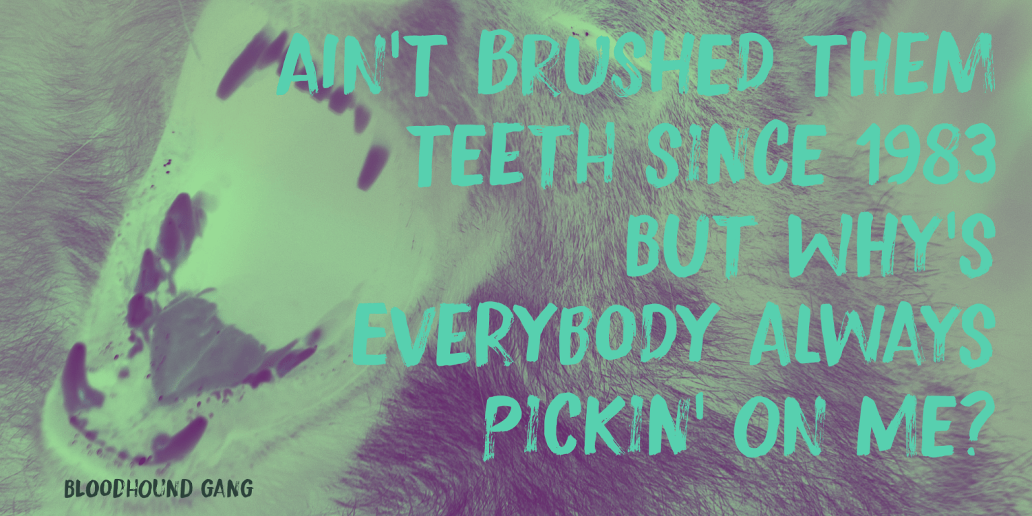 Brush Aside Font Poster #1