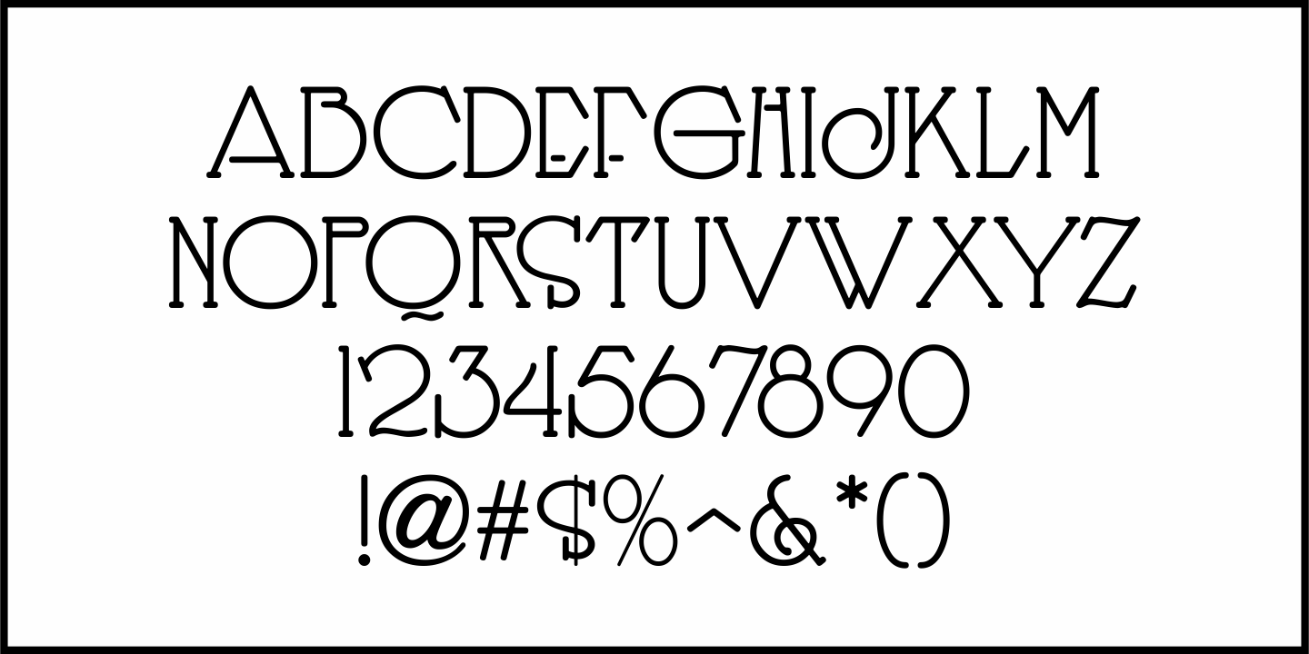 Pleasant Show Card Font Poster #3