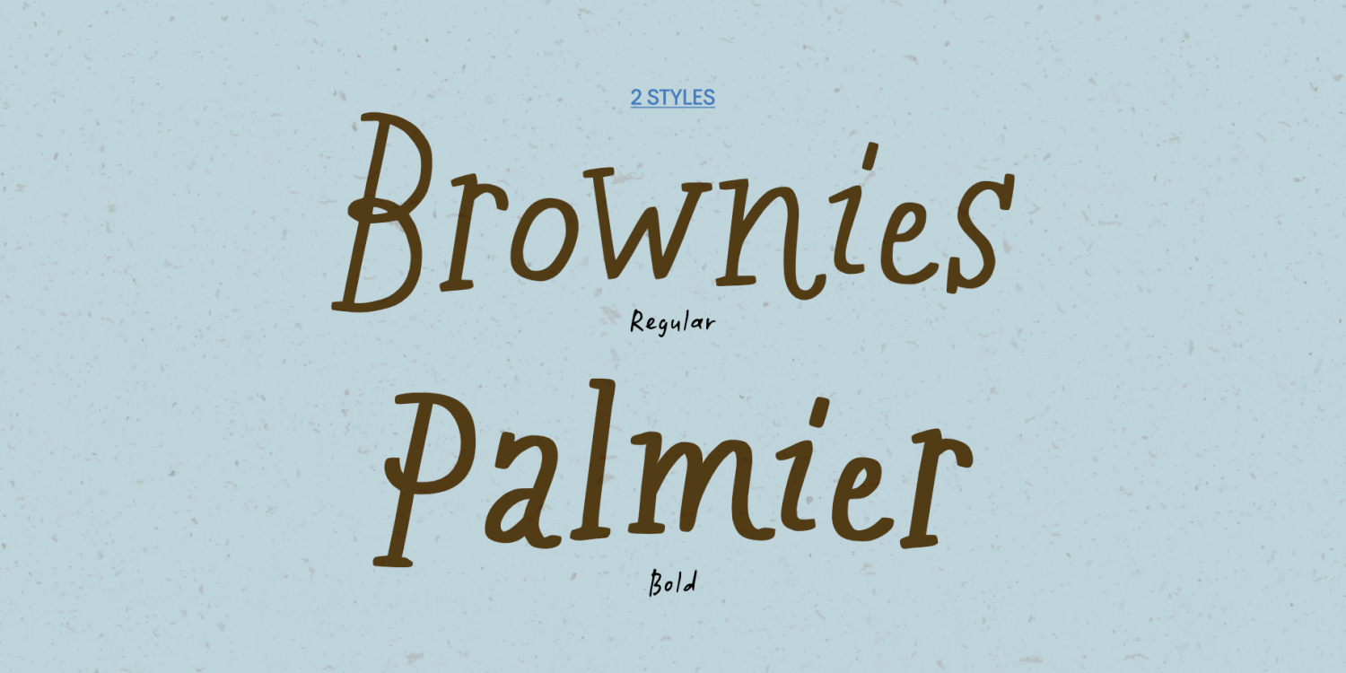 Les Memoires Font Poster #1