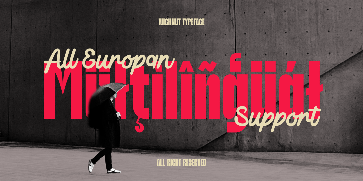 Wishnut Font Poster #12