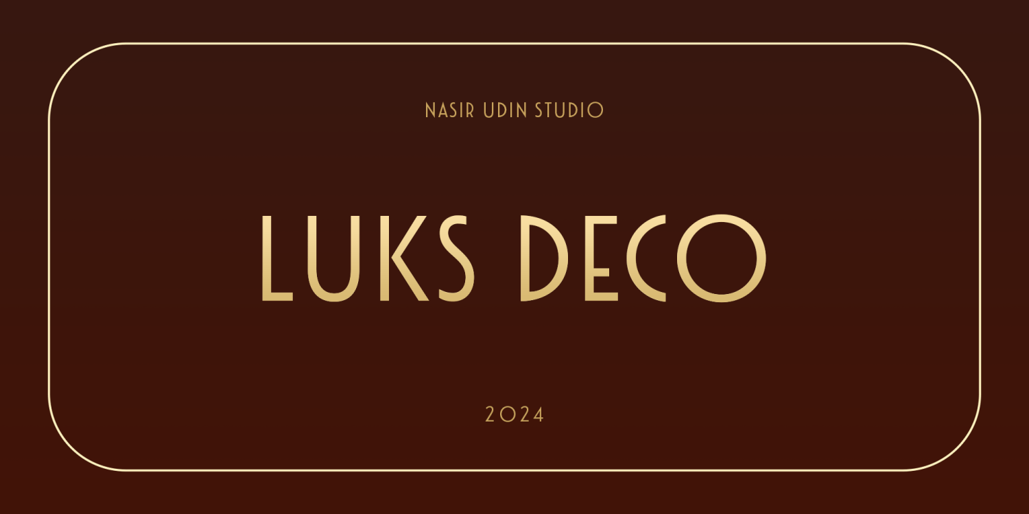 Luks Deco Font Family