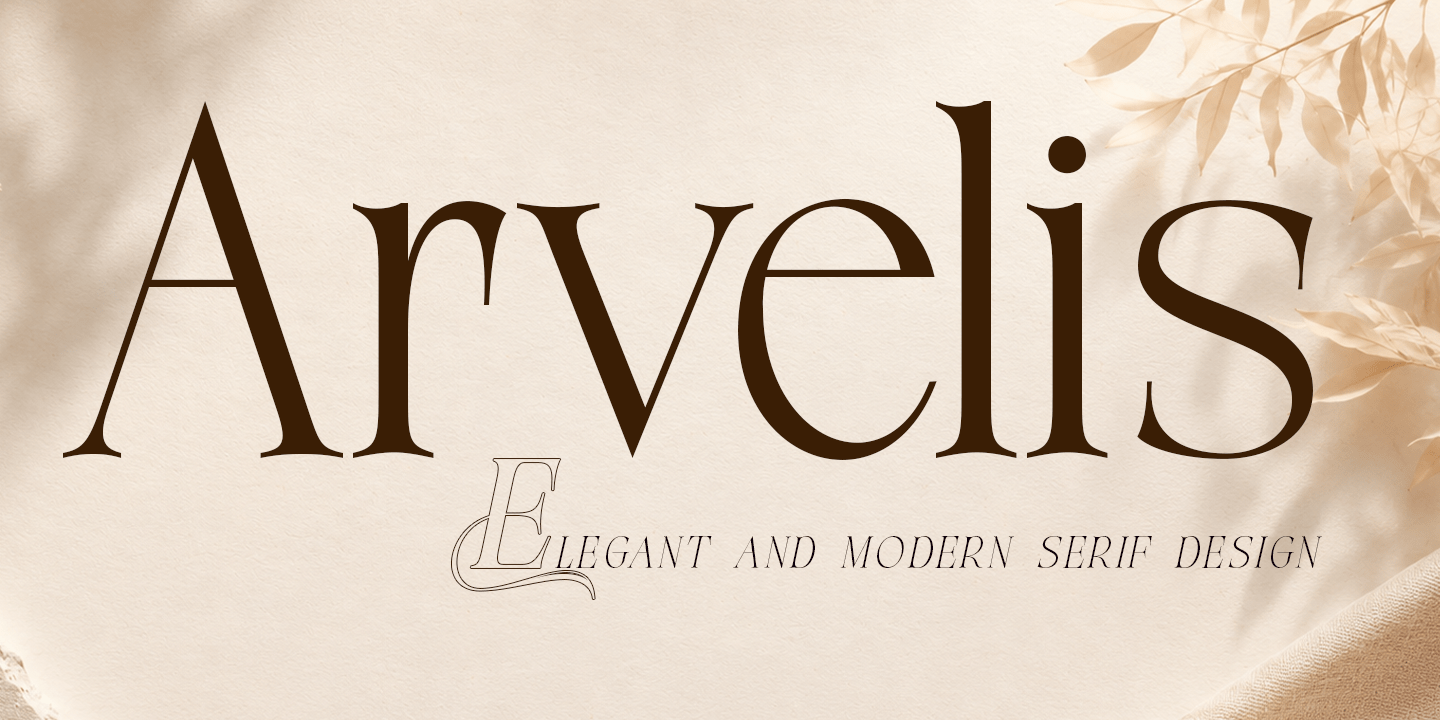Arvelis Font Family