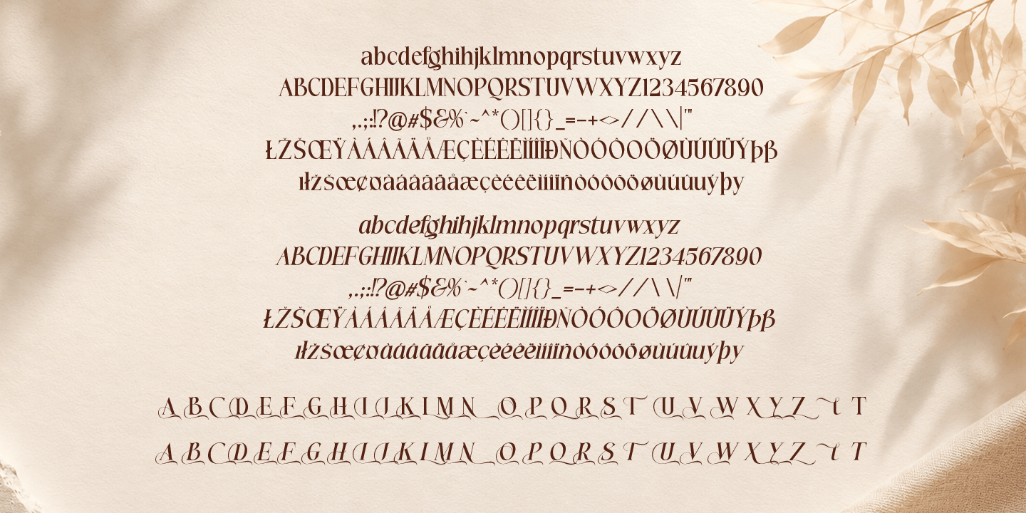Arvelis Font Poster #6
