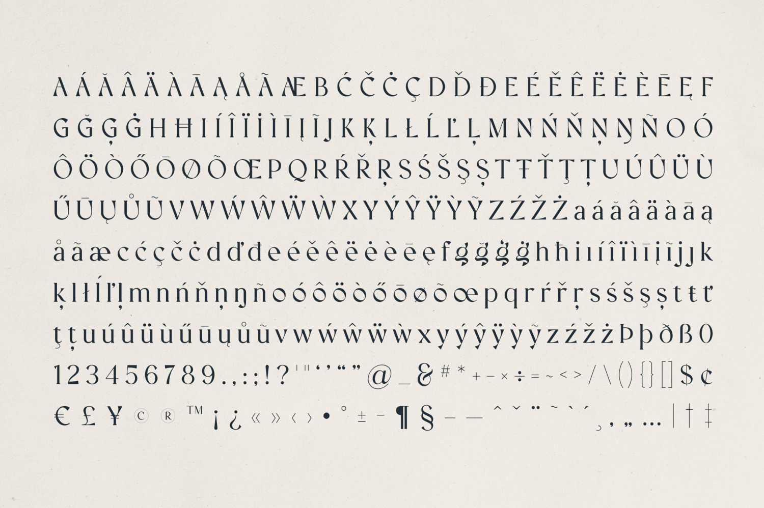 Vellumo Font Poster #1