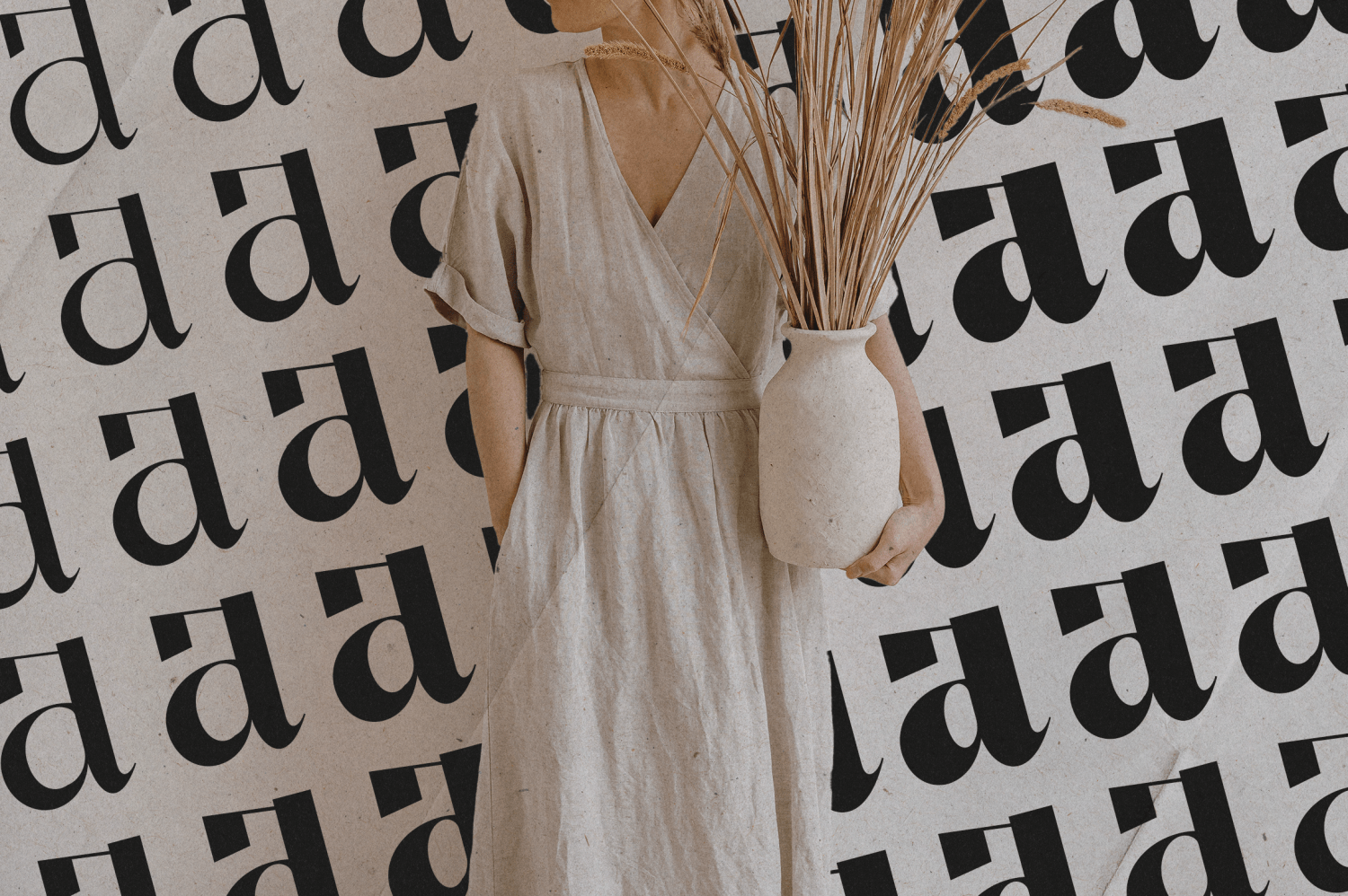 Pure Motif Font Poster #22