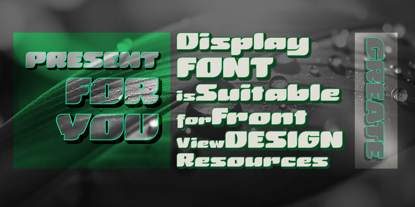 Betha Font Poster #2