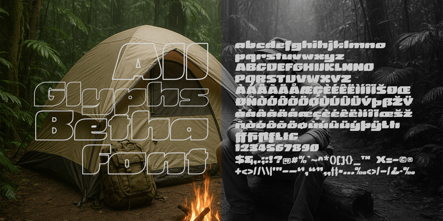 Betha Font Poster #6