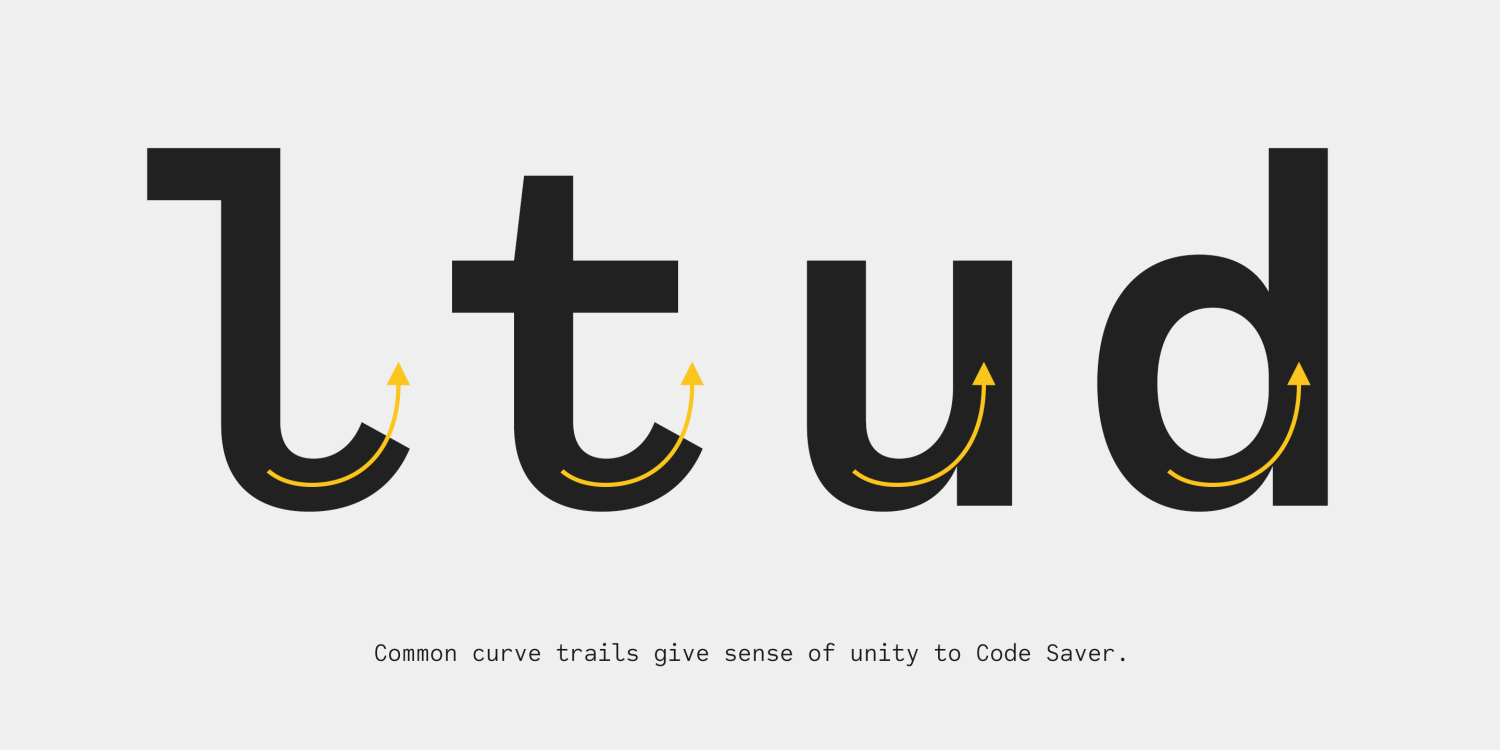 Code Saver Font Poster #4