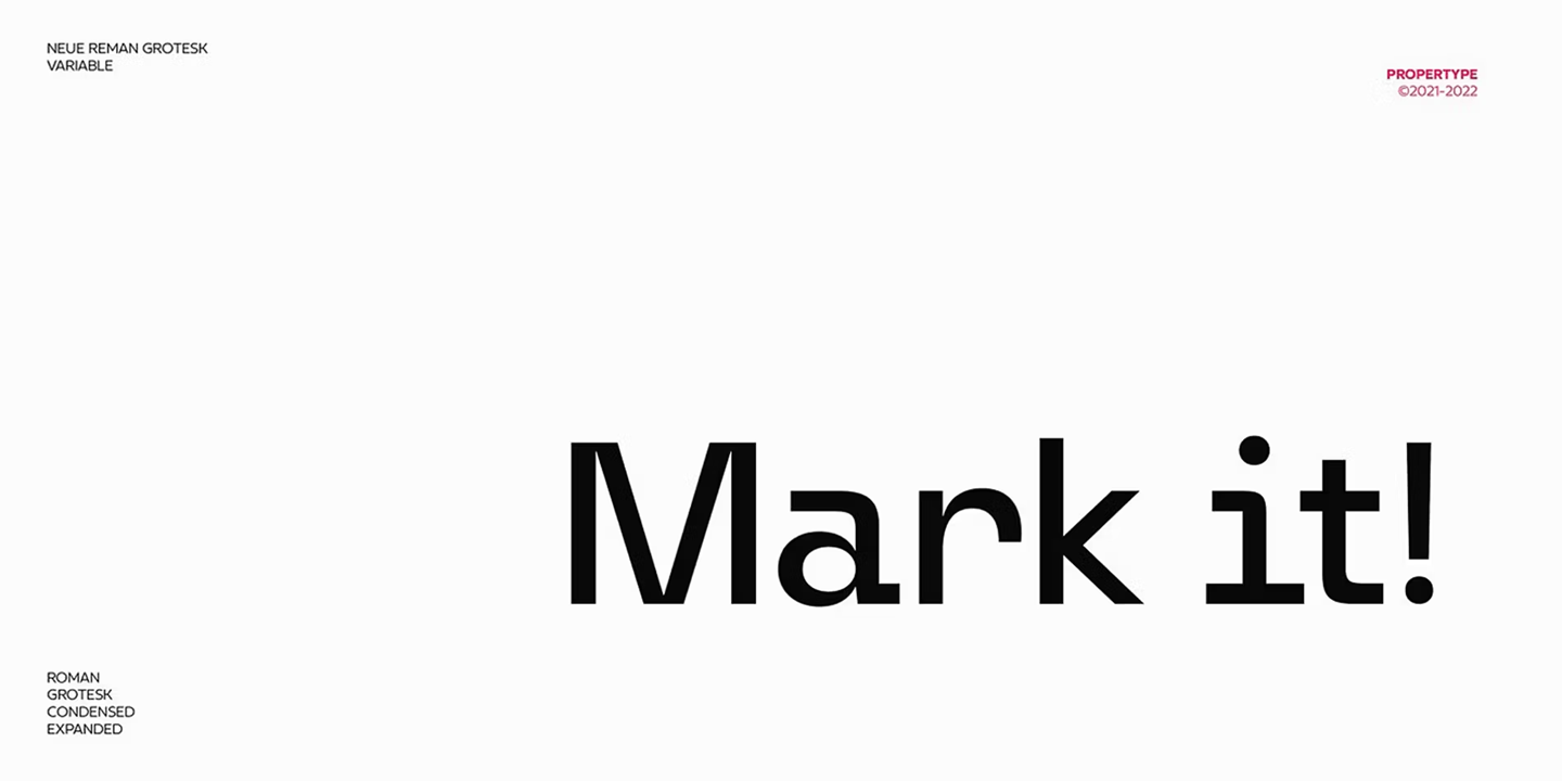 Neue Reman Grotesk Font Poster #6