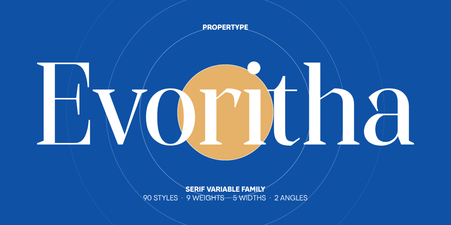 Evoritha Font Family