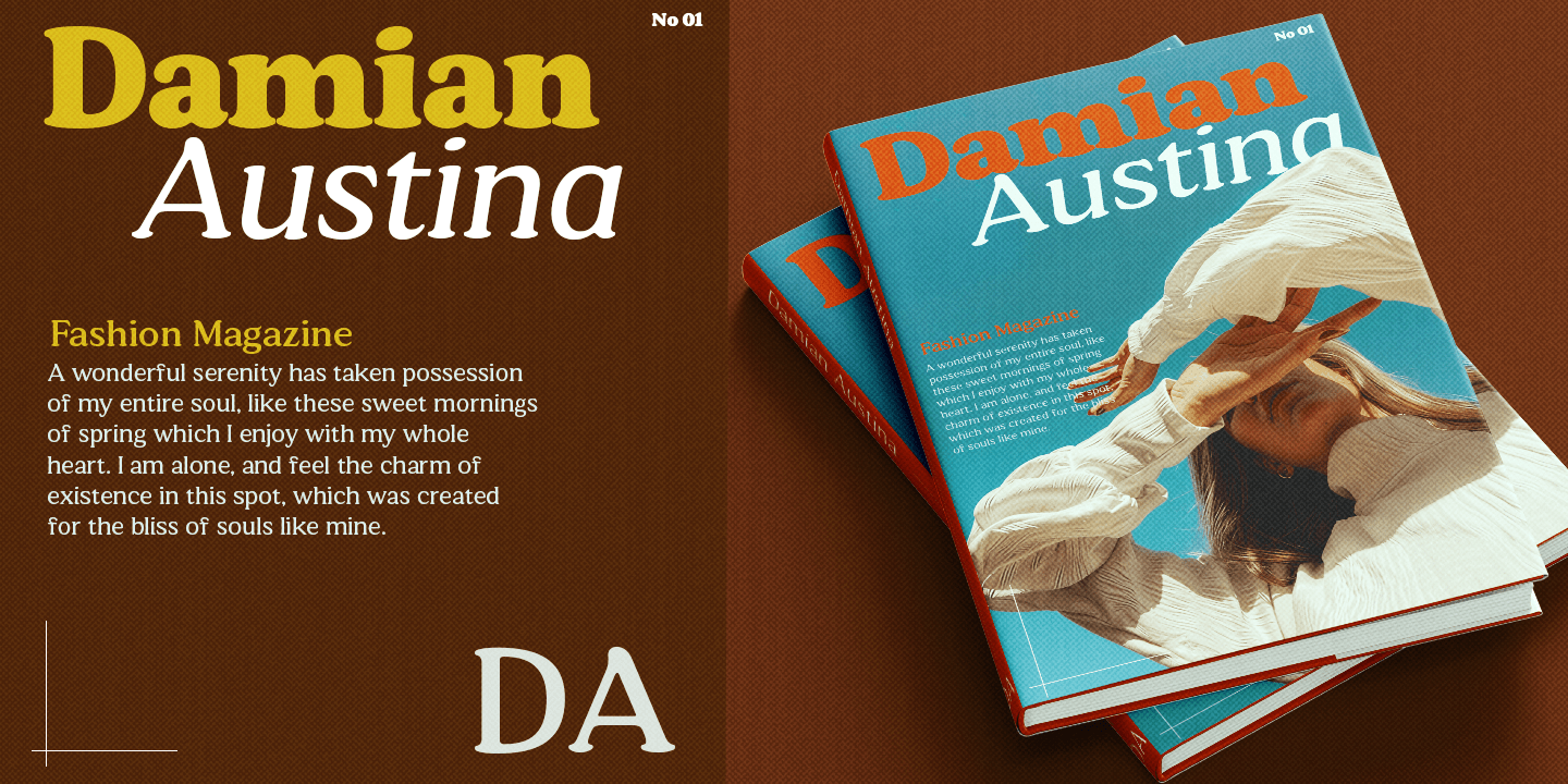 Astheric Font Poster #1