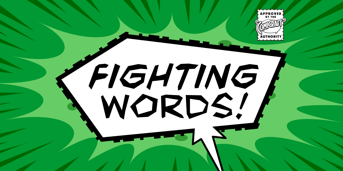 Fighting Words Poster
