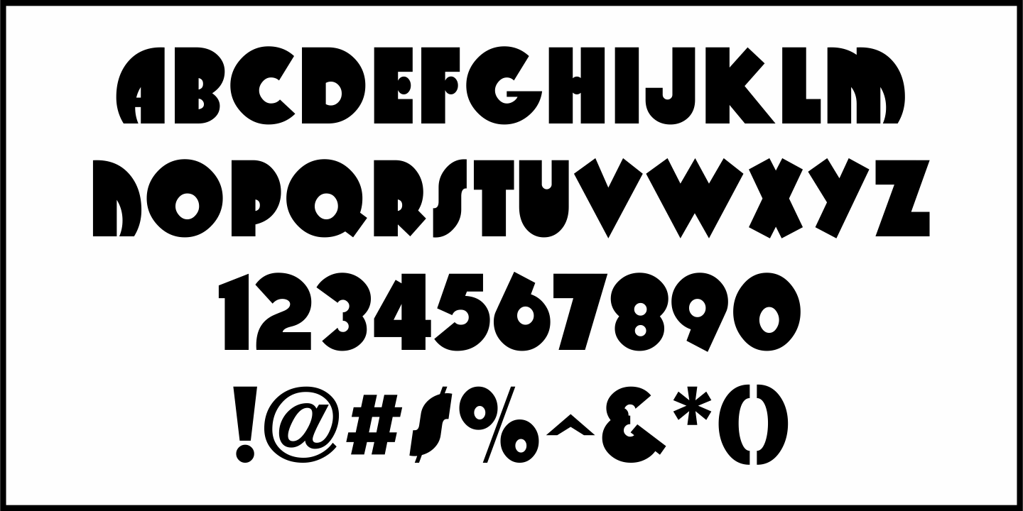 Hollywood Days Font Poster #1