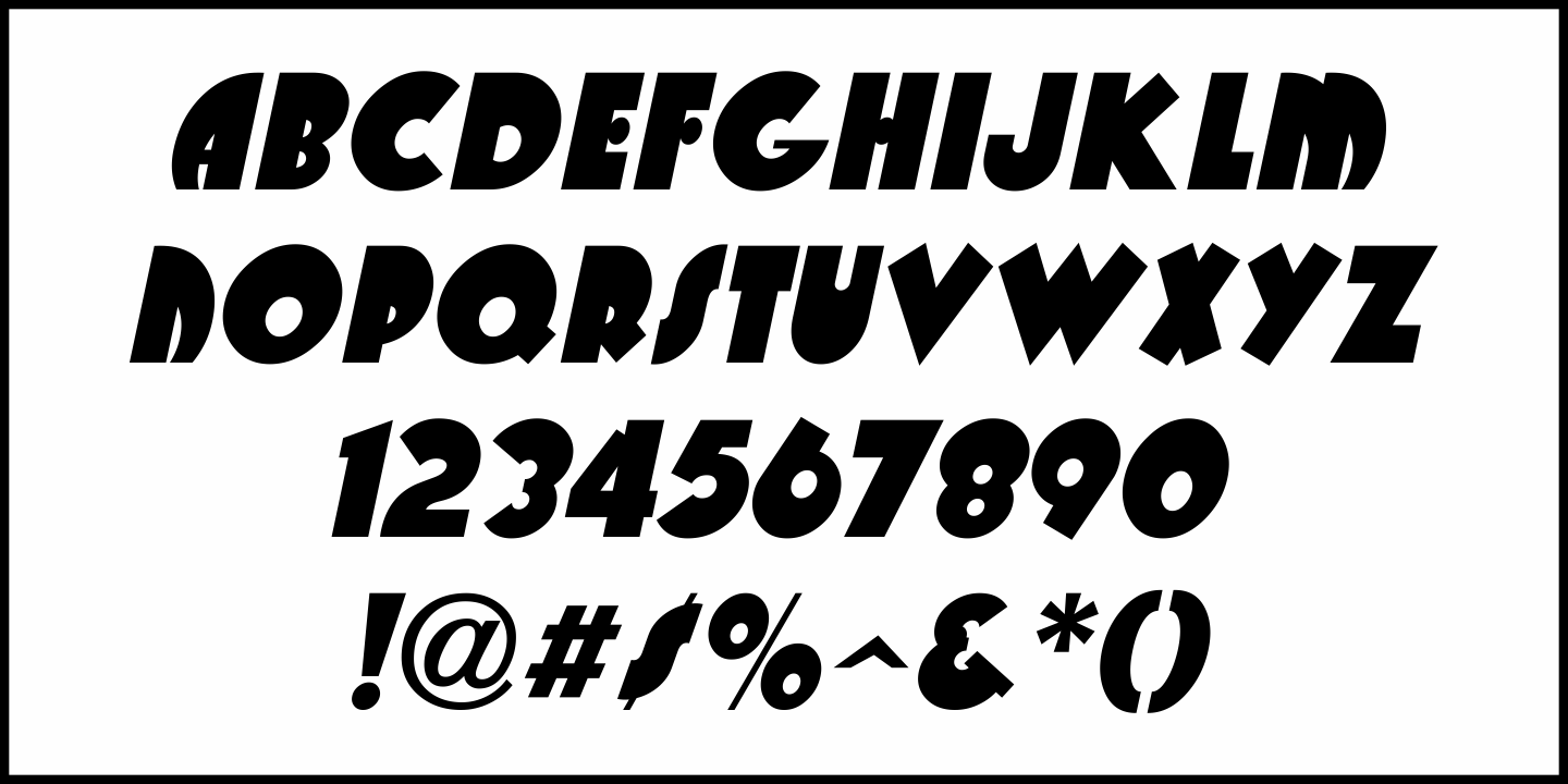 Hollywood Days Font Poster #1