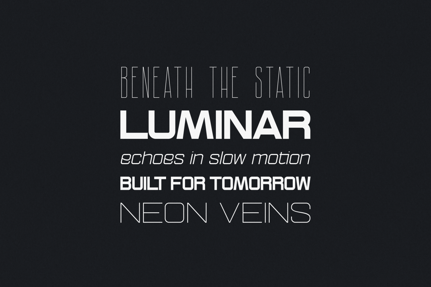 Ethere Variable Font Poster #1