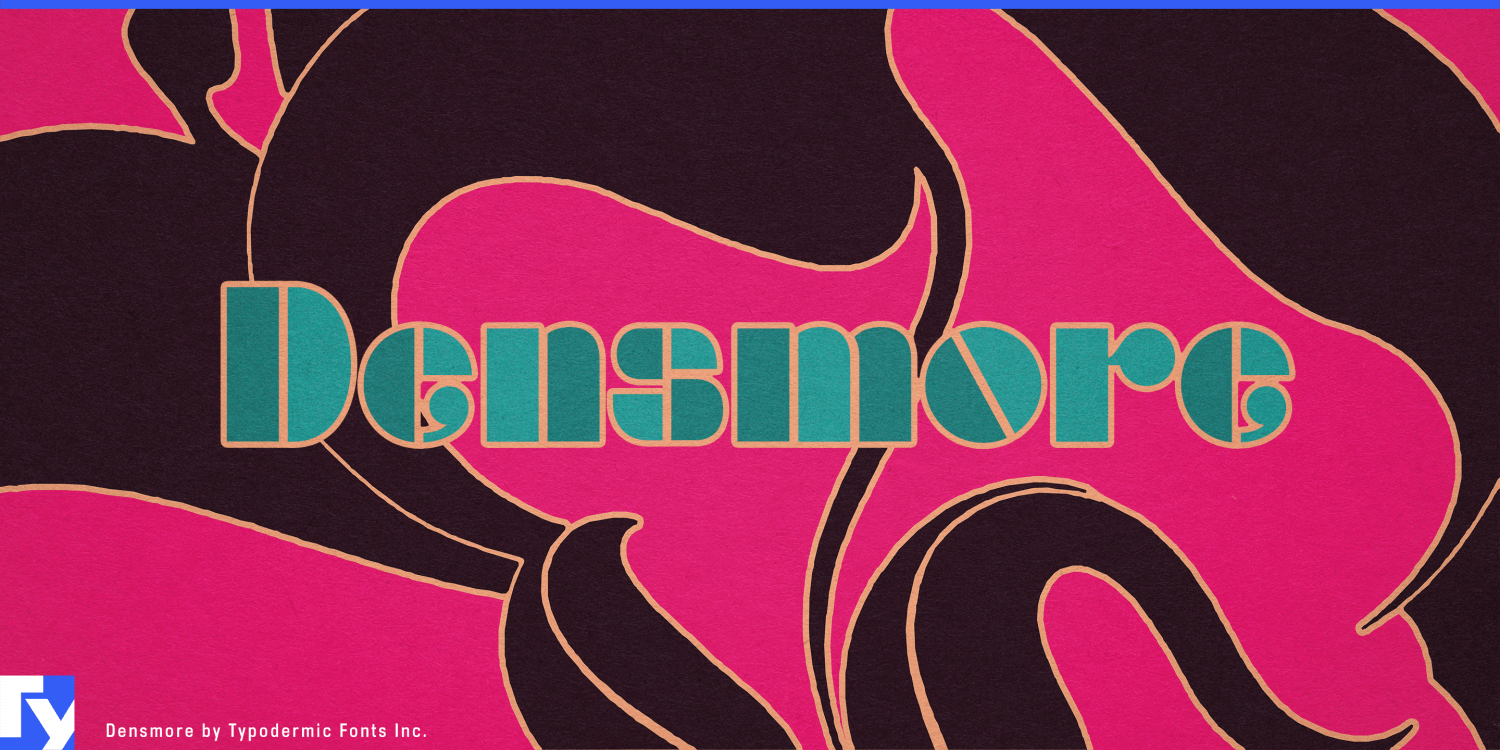 Densmore Font Poster #1
