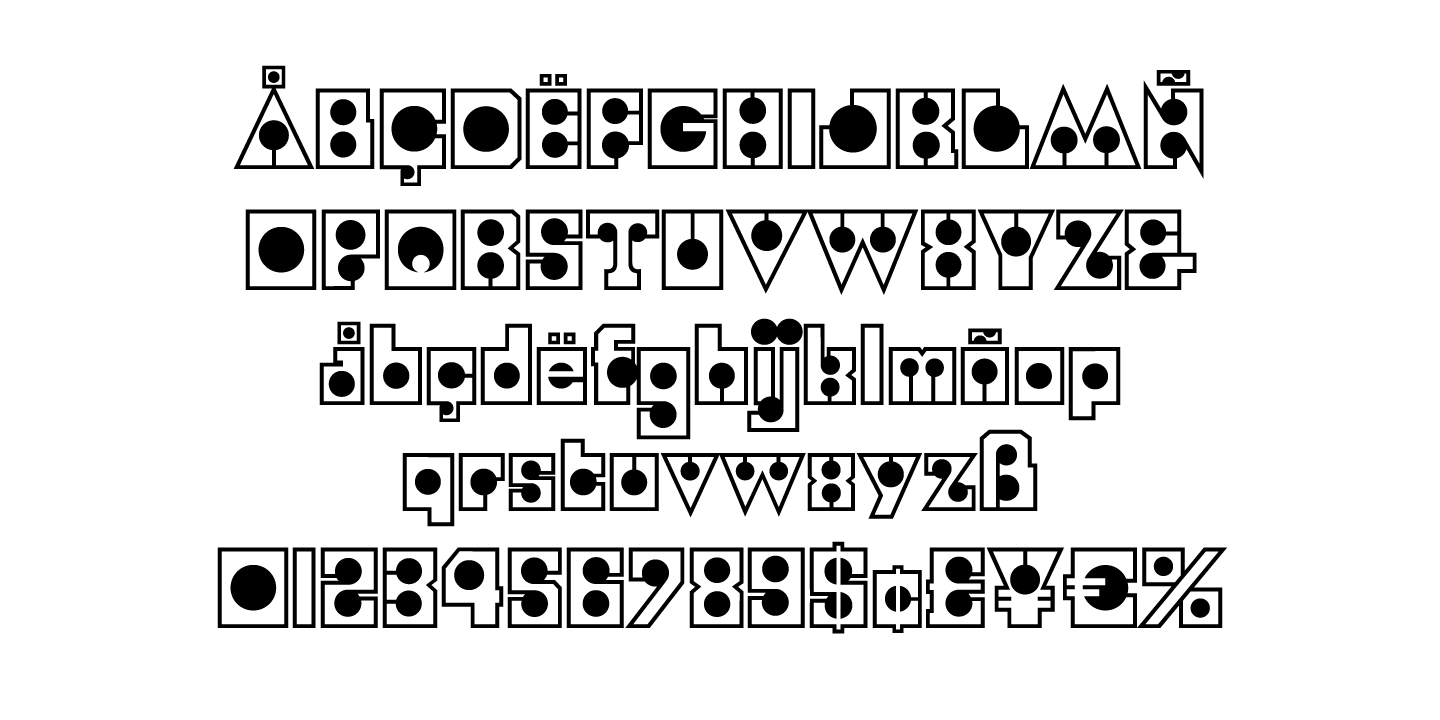 Churchward Roundsquare Font Poster #11