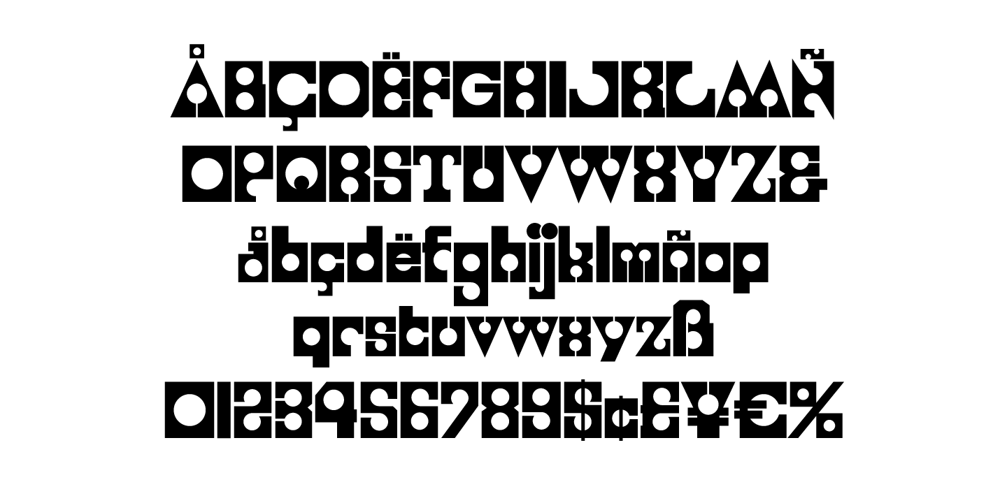 Churchward Roundsquare Font Poster #7