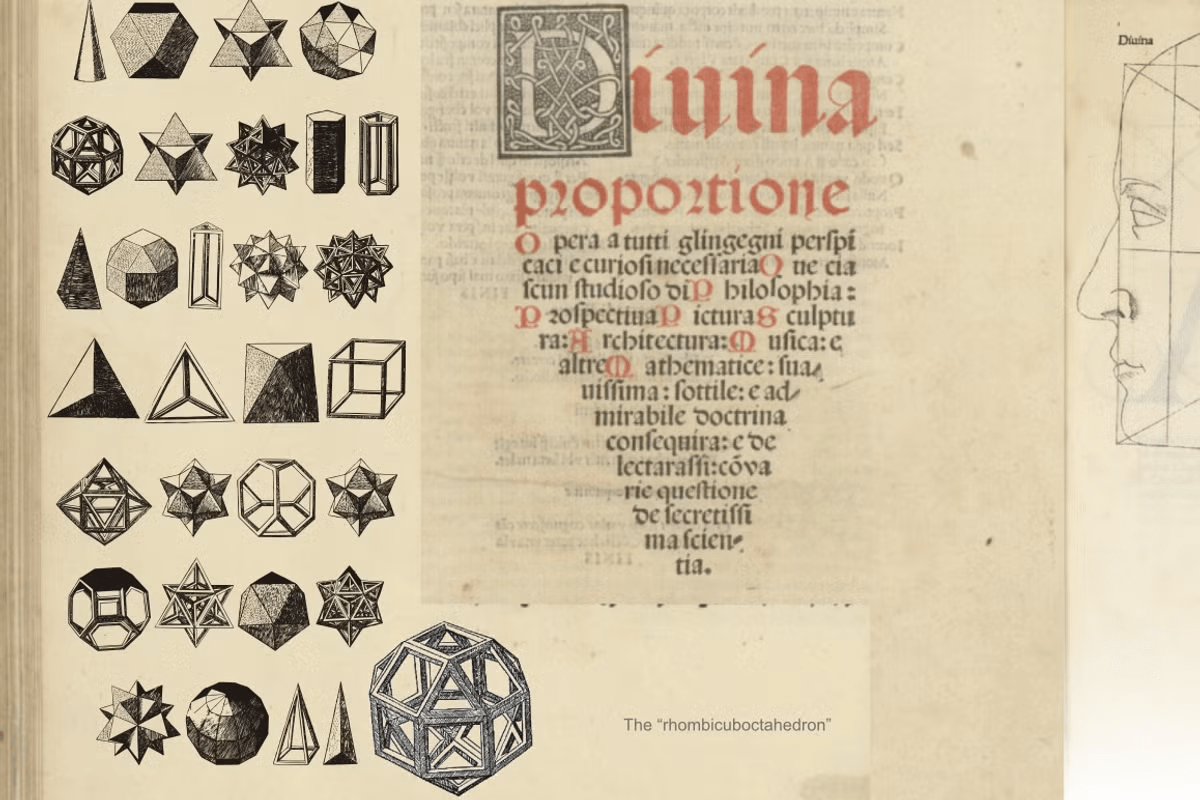 Divina Proportione Font Poster #1