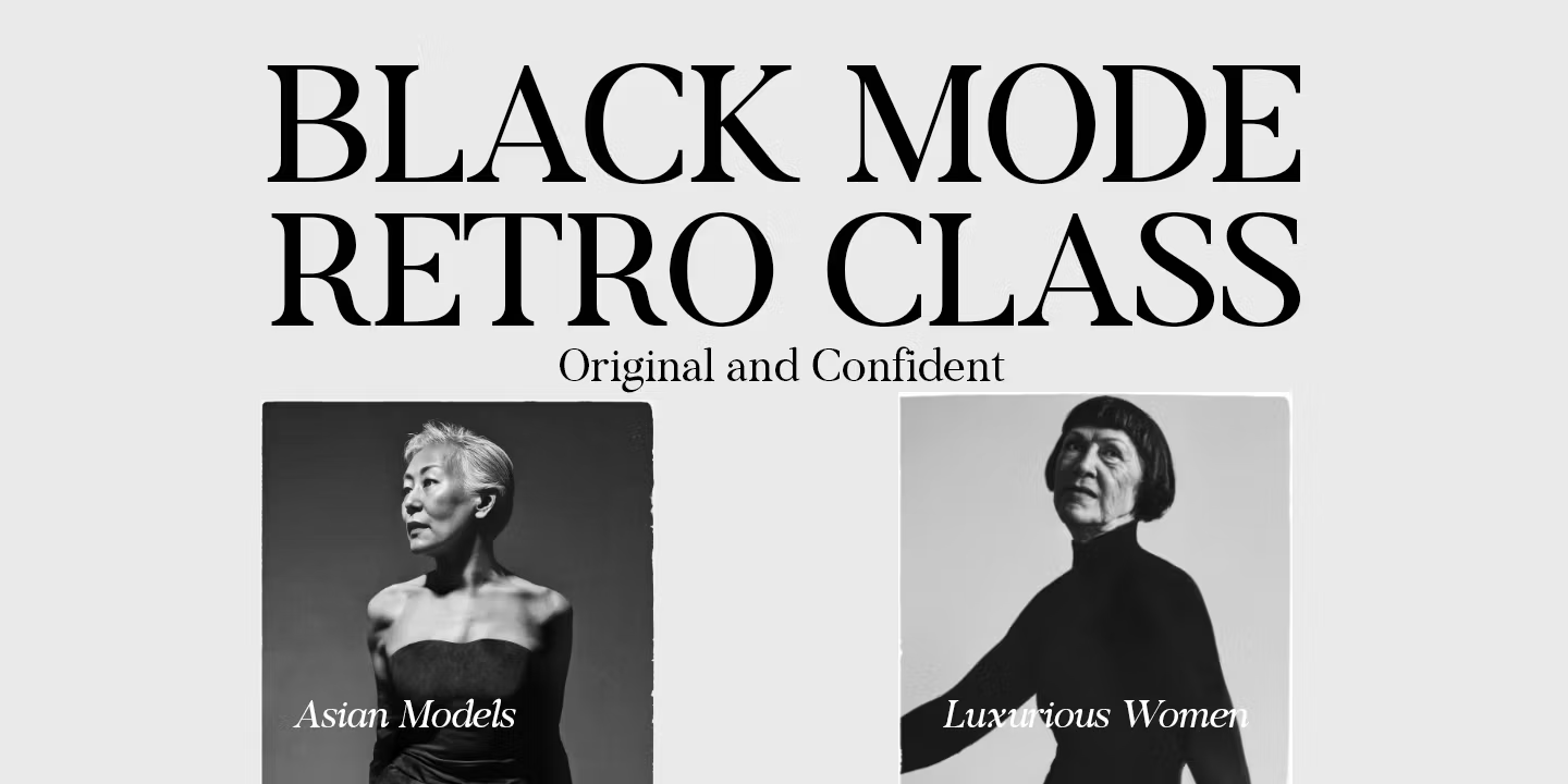 Voster Noise Font Poster #4