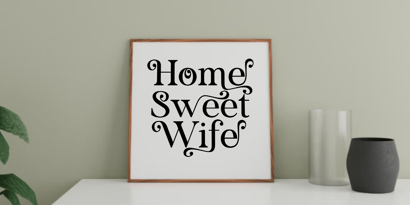 Voster Noise Font Poster #6