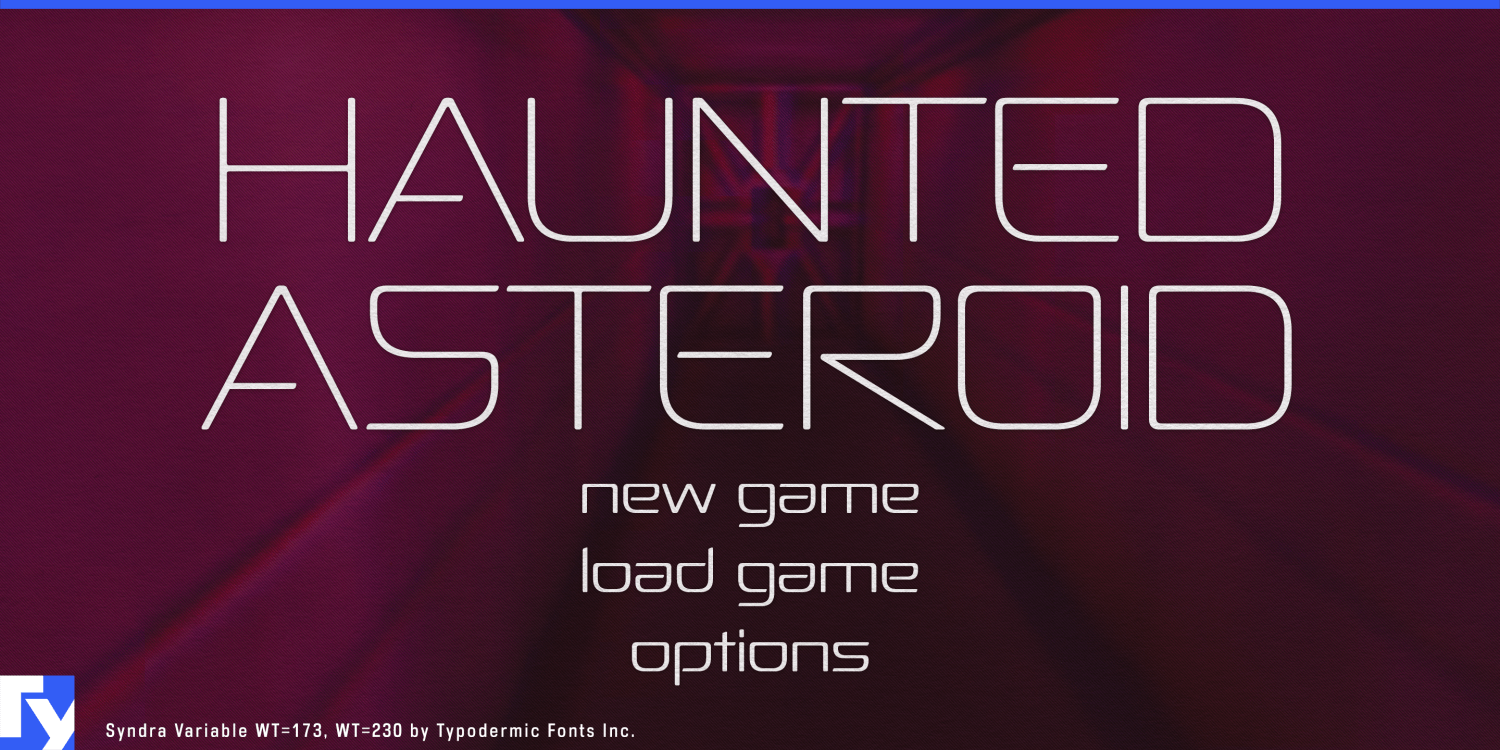 Syndra Variable Font Poster #1