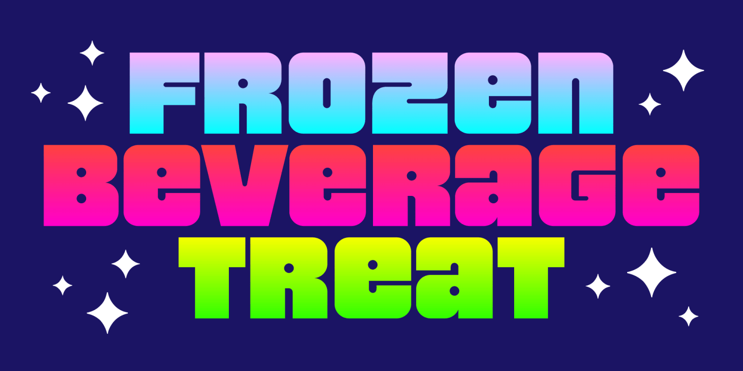Slorp Font Poster #1