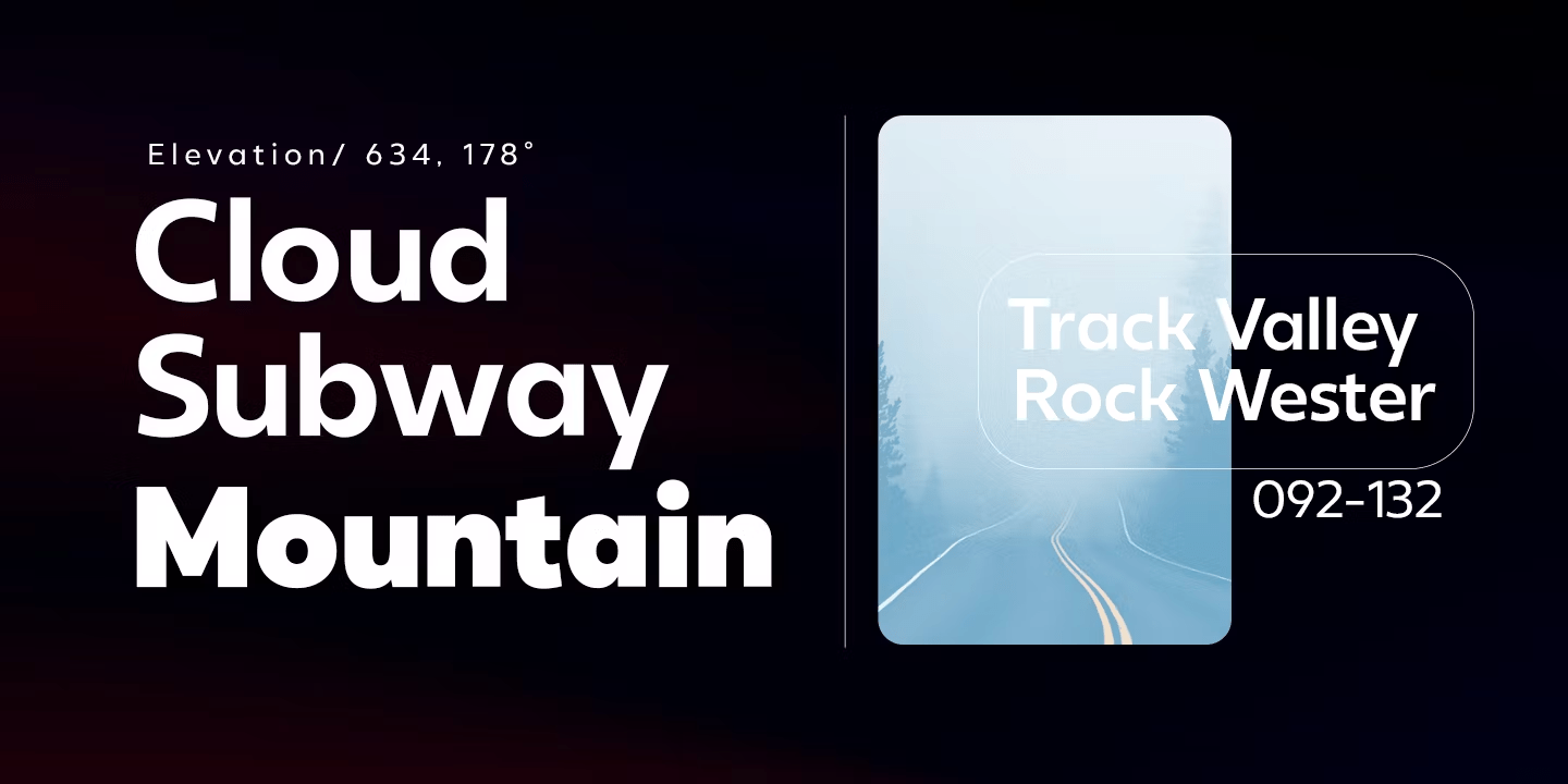 Revolin Font Poster #4