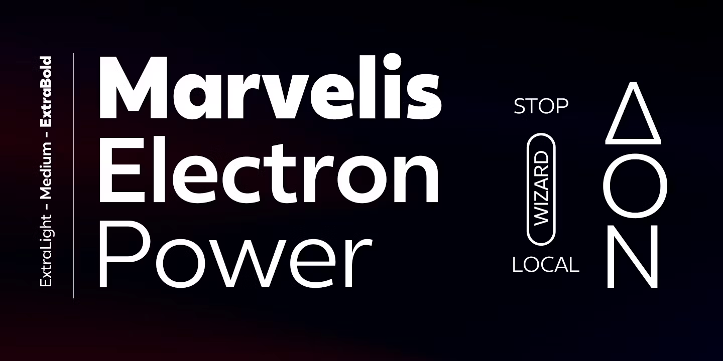 Revolin Font Poster #6