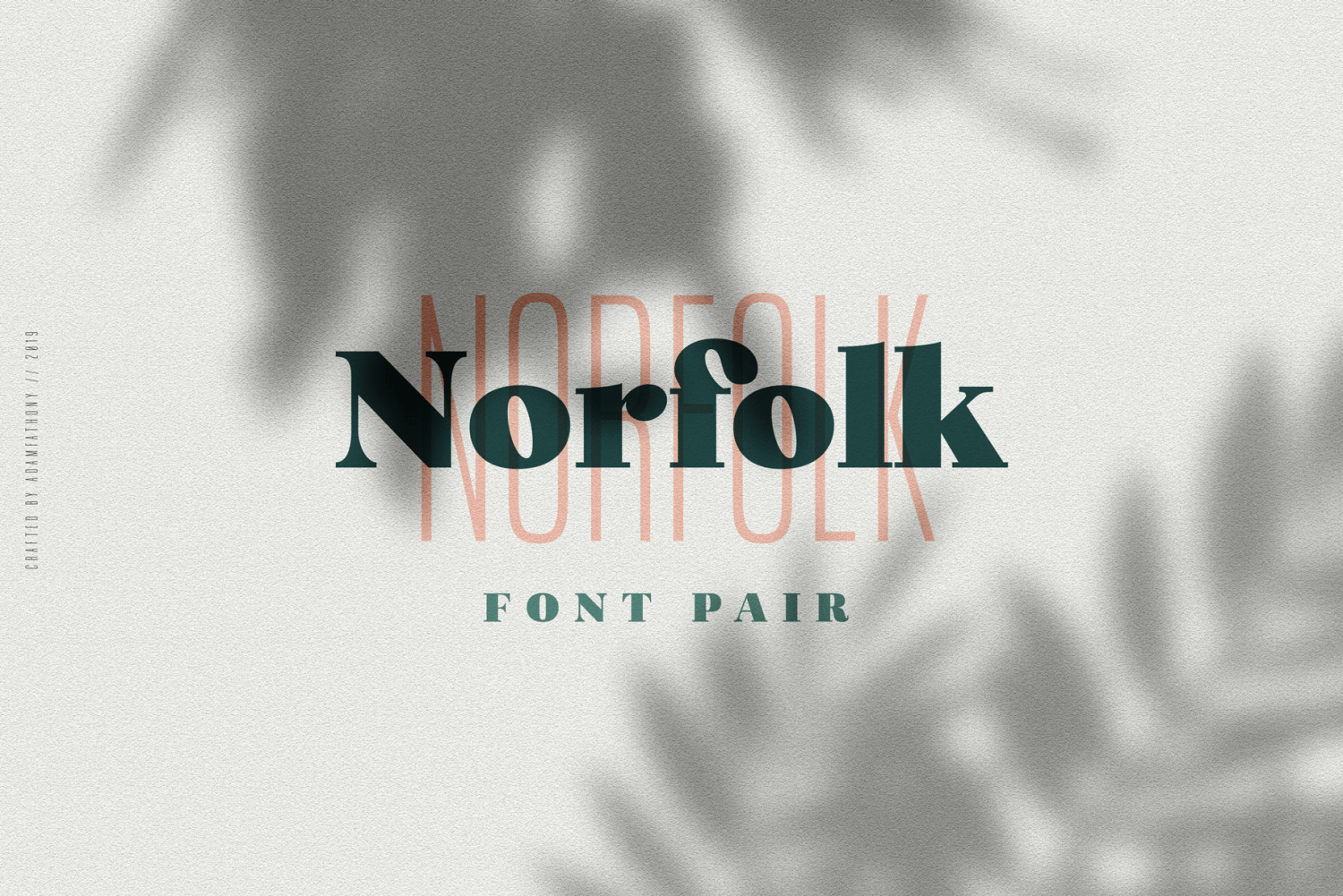 Norfolk Font Family Poster