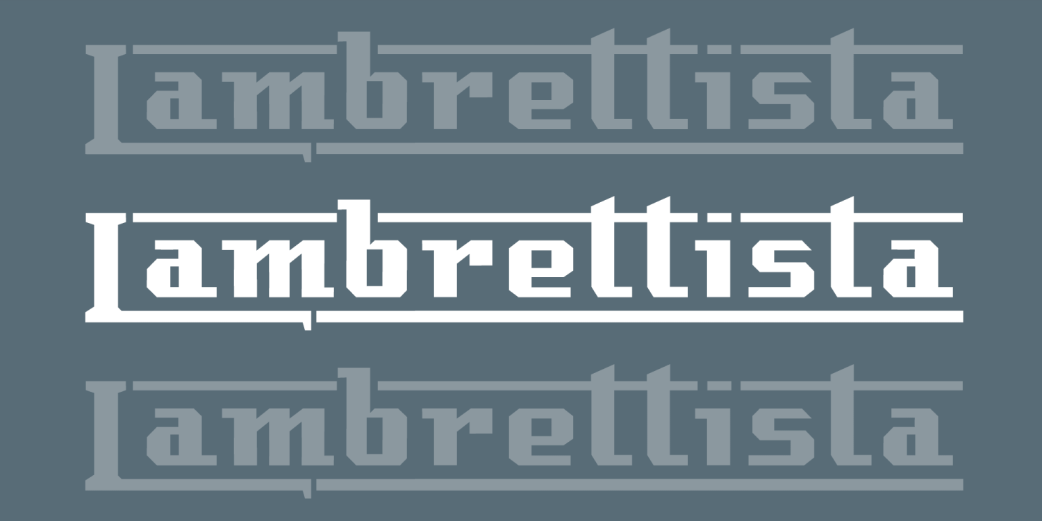 Lambrettista Poster