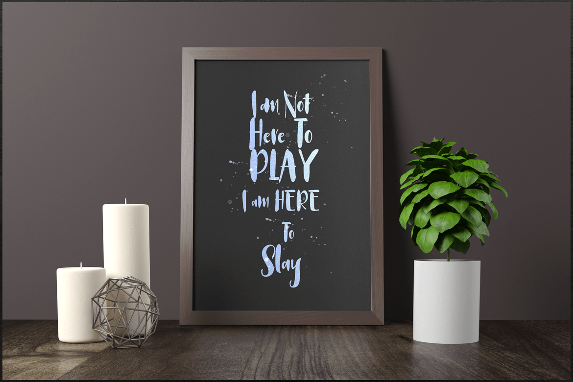 Stalker Font Poster #3