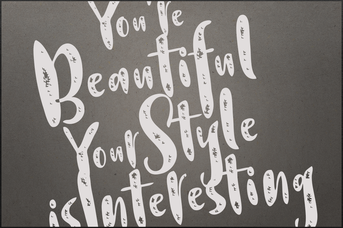 Stalker Font Poster #5