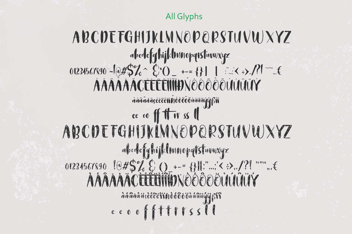 Stalker Font Poster #7