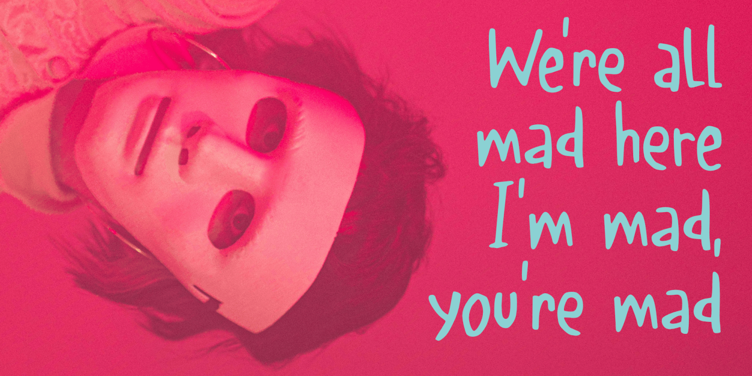 Utterly Bonkers Font Poster #1