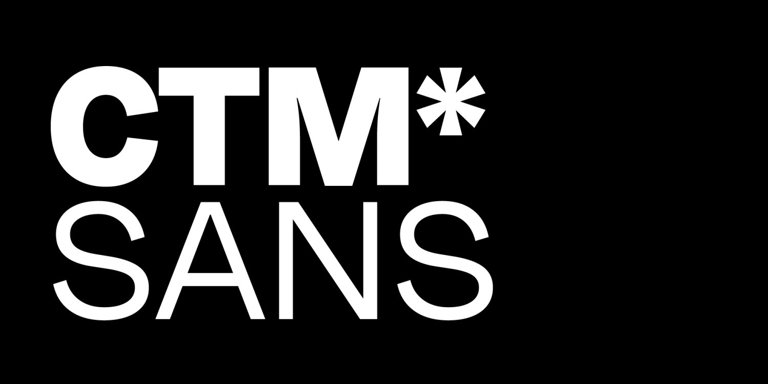 CTM Sans Font Poster #1