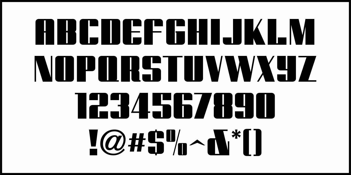 Creepy Feeling Font Poster #1