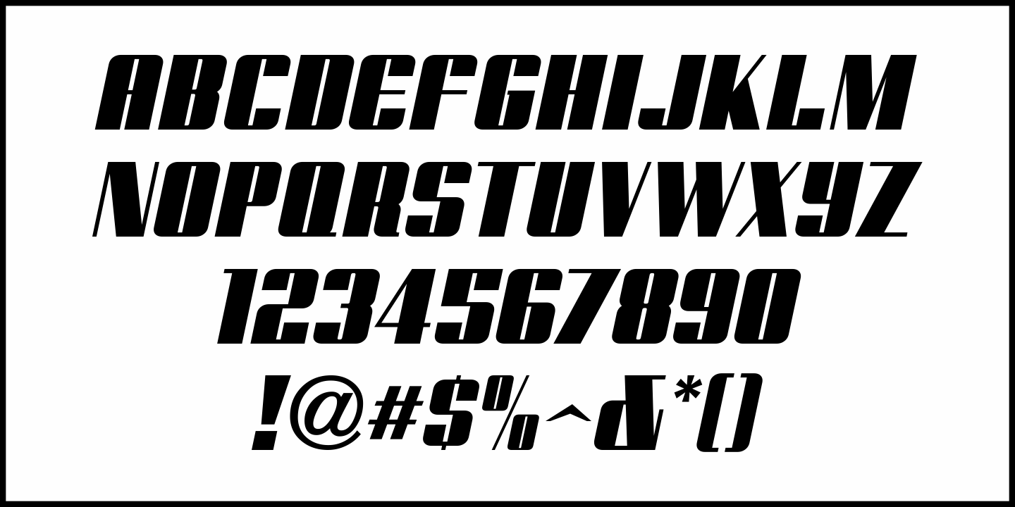 Creepy Feeling Font Poster #1
