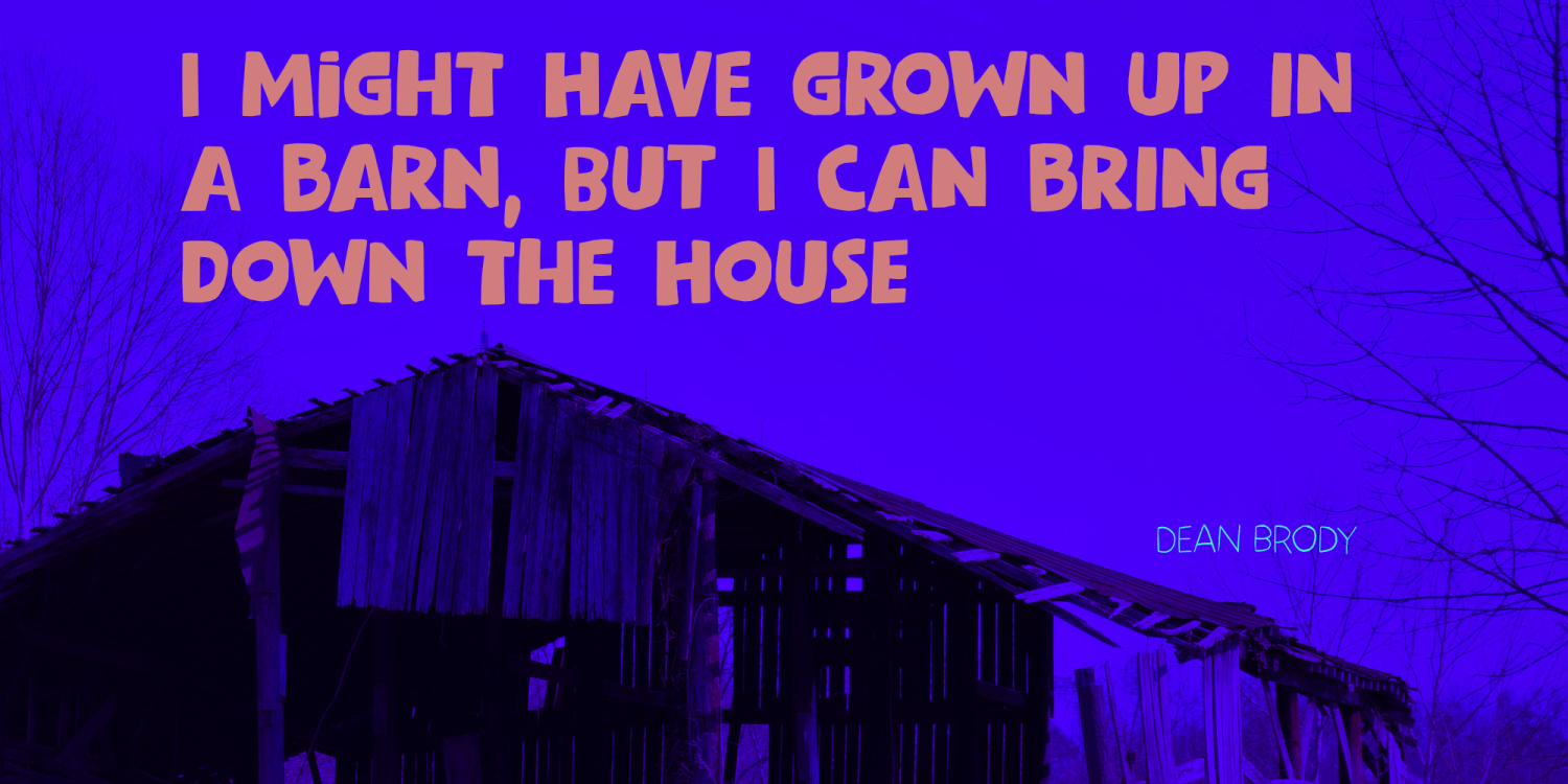 Bring The House Down Font Poster #3