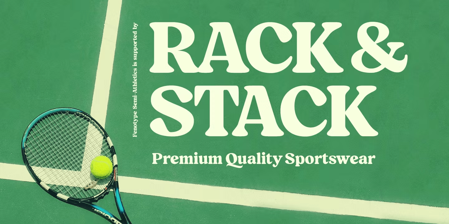 Blood Orange Bold Font Poster #1