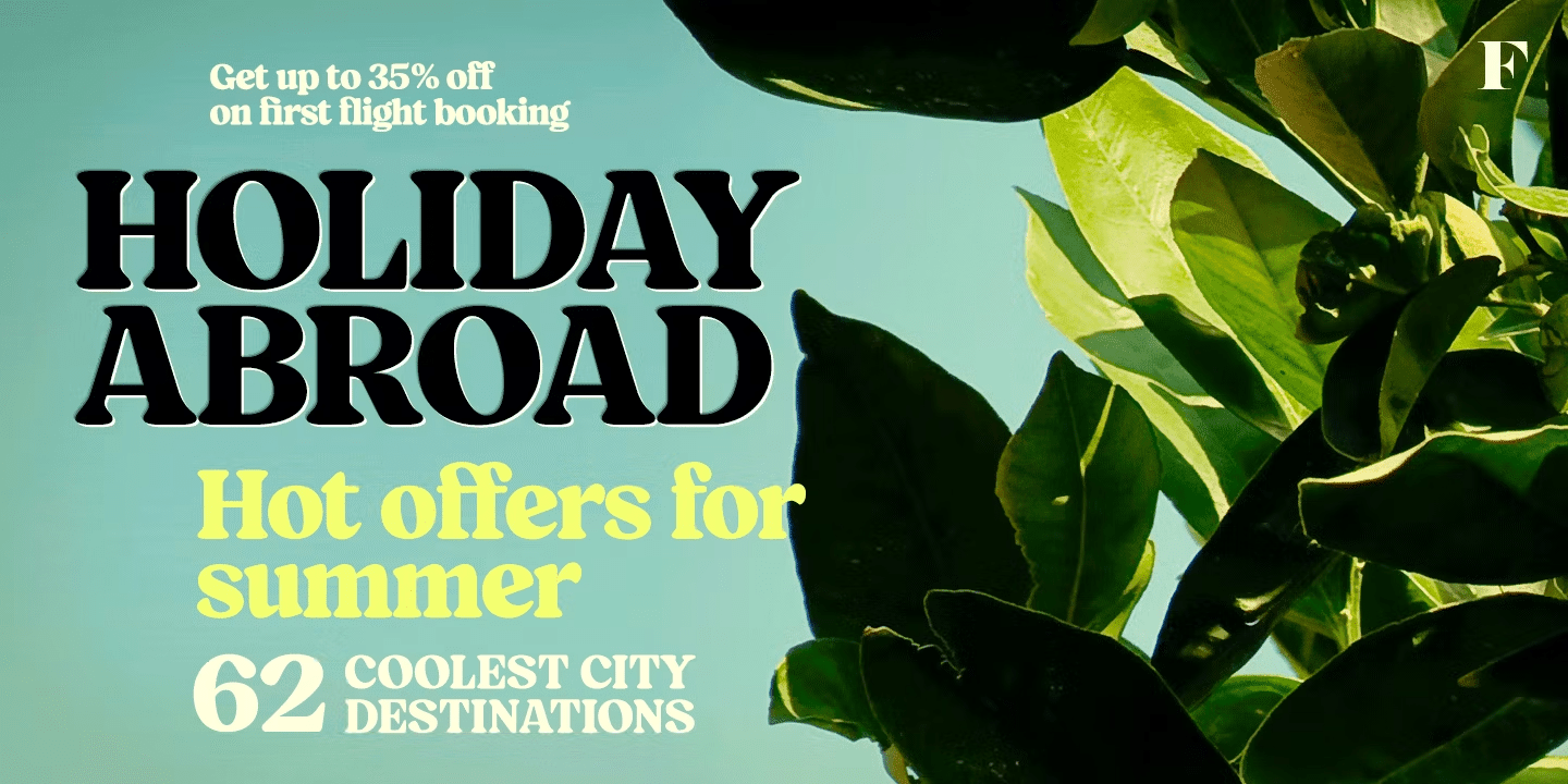 Blood Orange Bold Font Poster #1