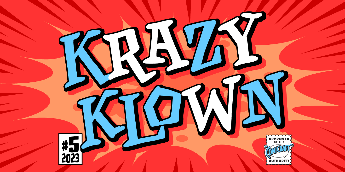 Krazy Klown Font Poster #1