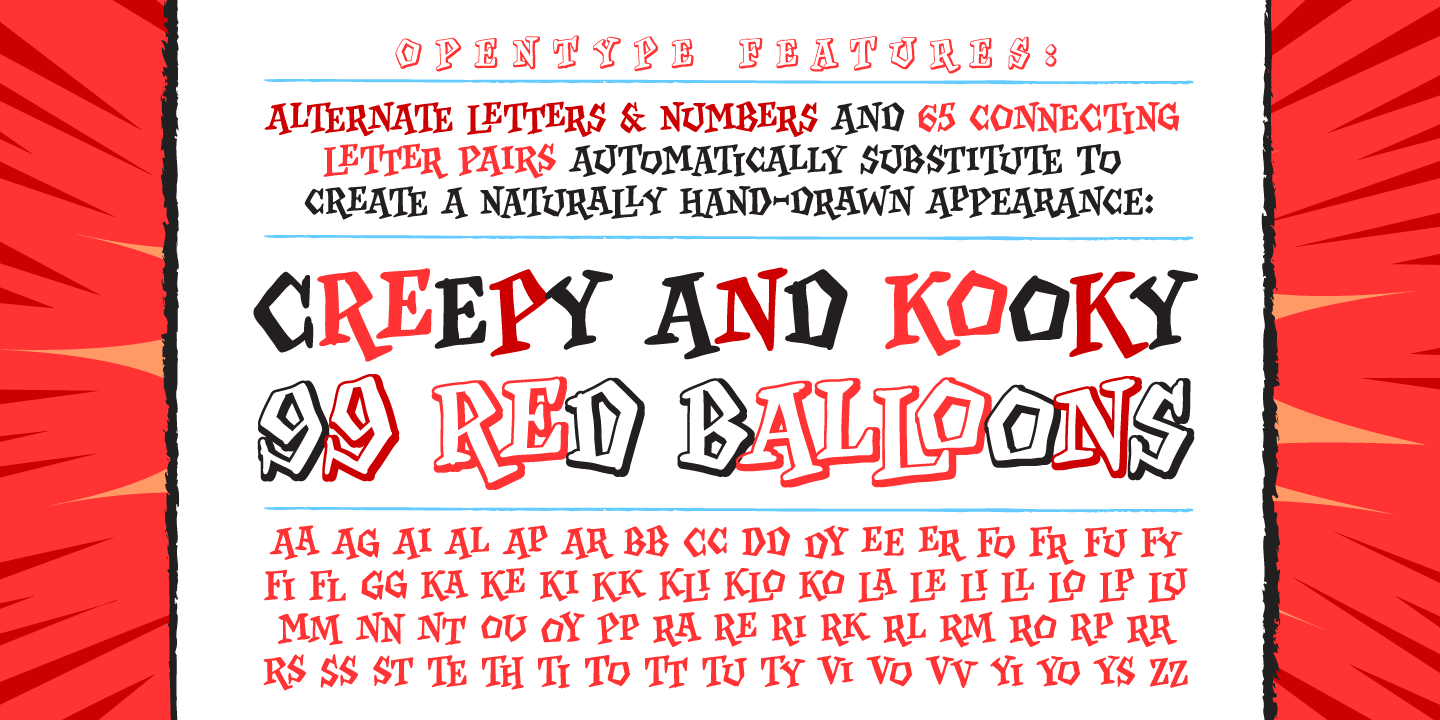 Krazy Klown Font Poster #1