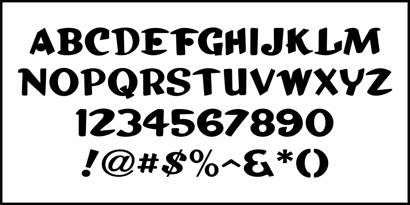 Comedy Time JNL Font Family by Jeff Levine Fonts | Font Bros