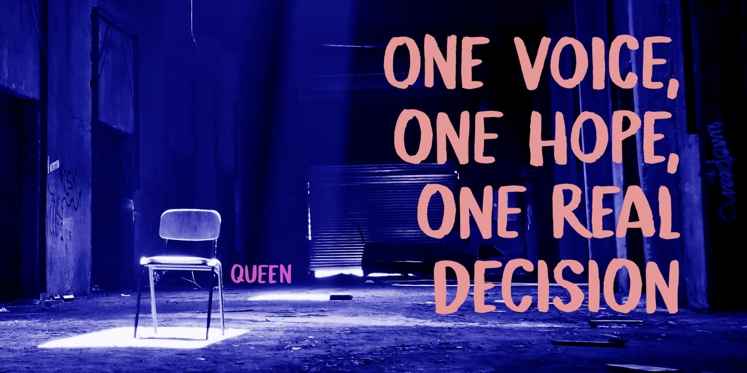 Rash Decision Font Poster #1