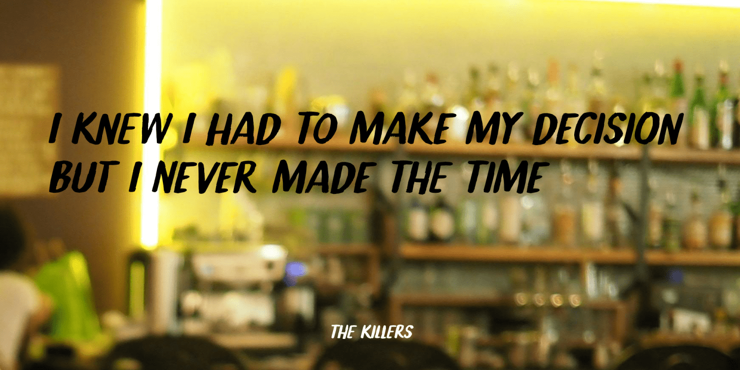 Rash Decision Font Poster #1