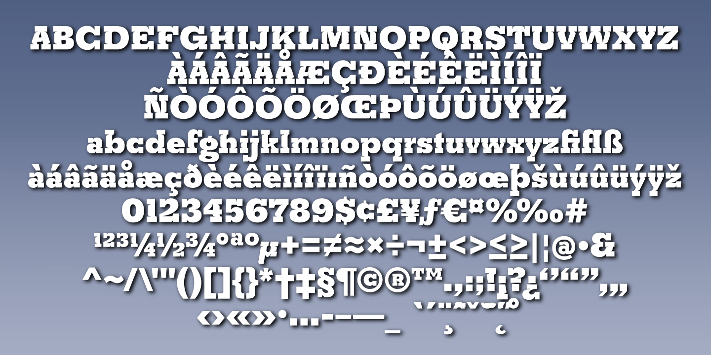 Churchward Montezuma Black Font Poster #1