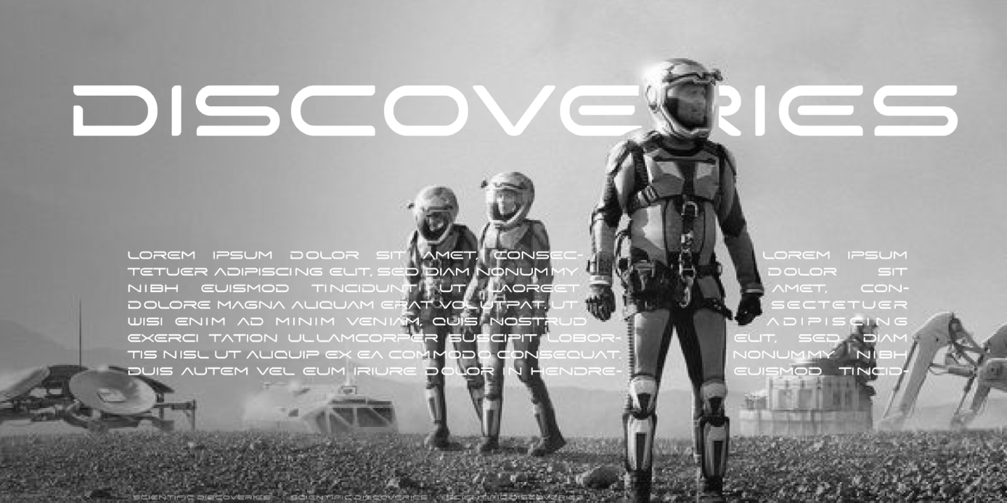 Xspace Regular Font Poster #5