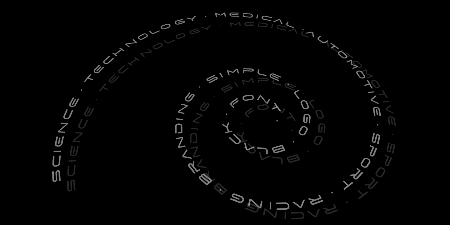 Xspace Regular Font Poster #8